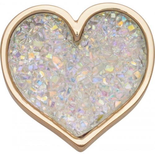 JIBBITZ Sparkly Glitter Heart